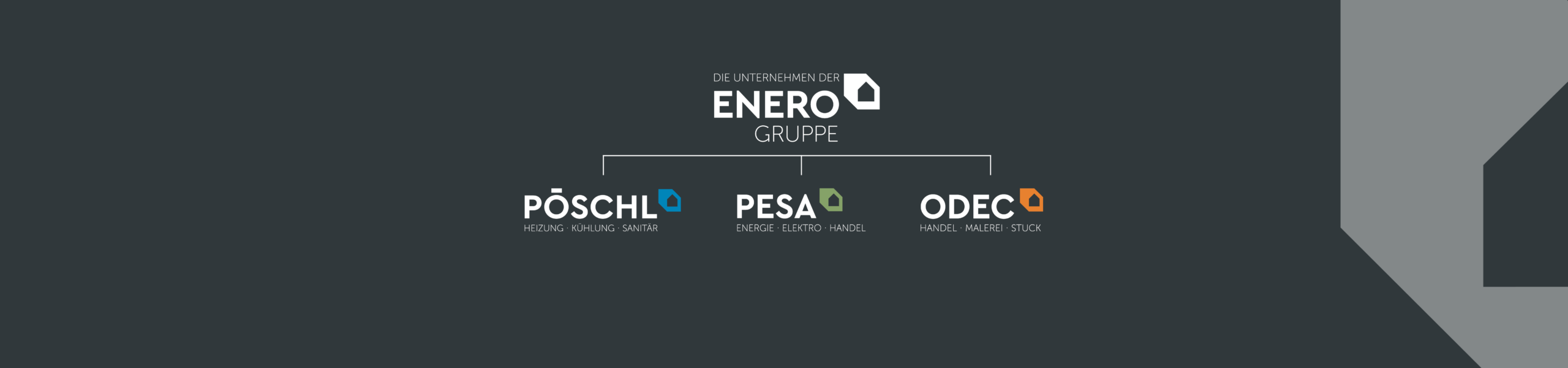 ENERO Gruppe Firmenbanner